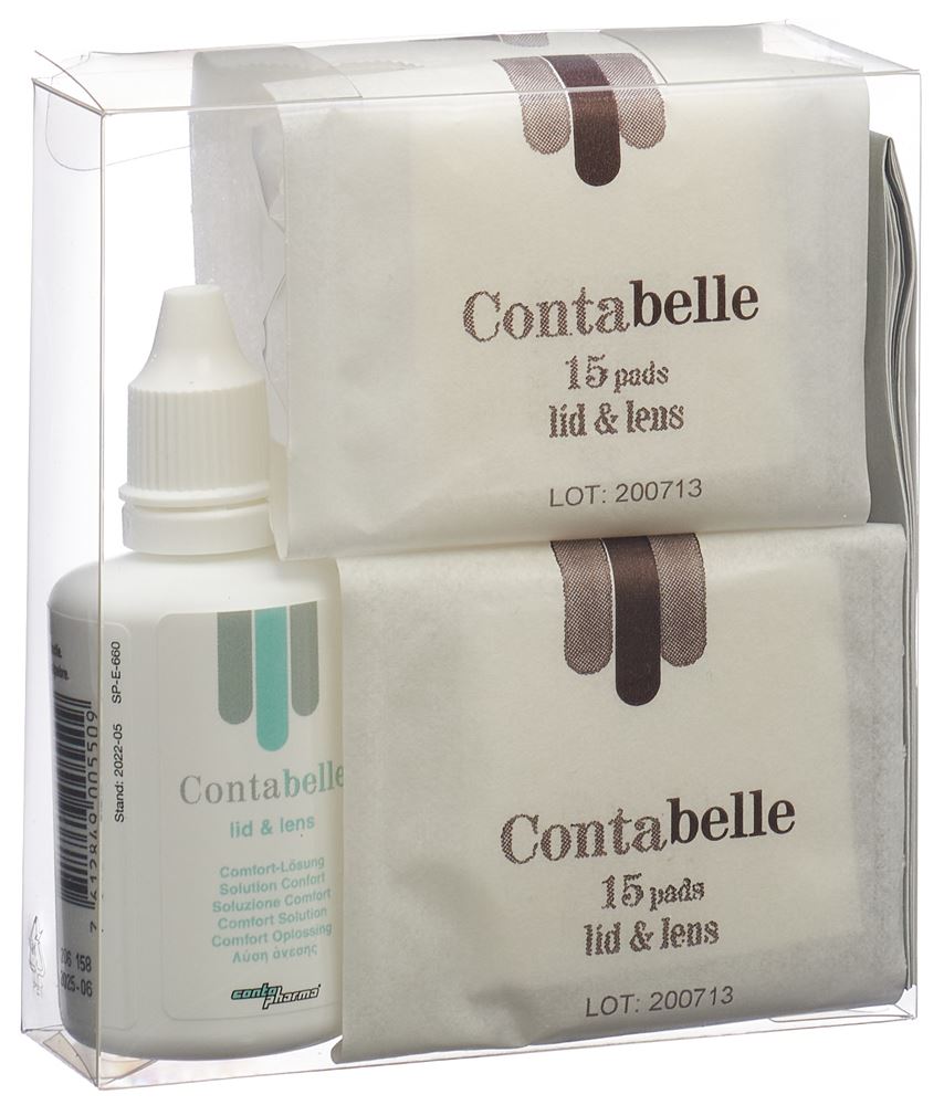 Contabelle système confort lid & lens set