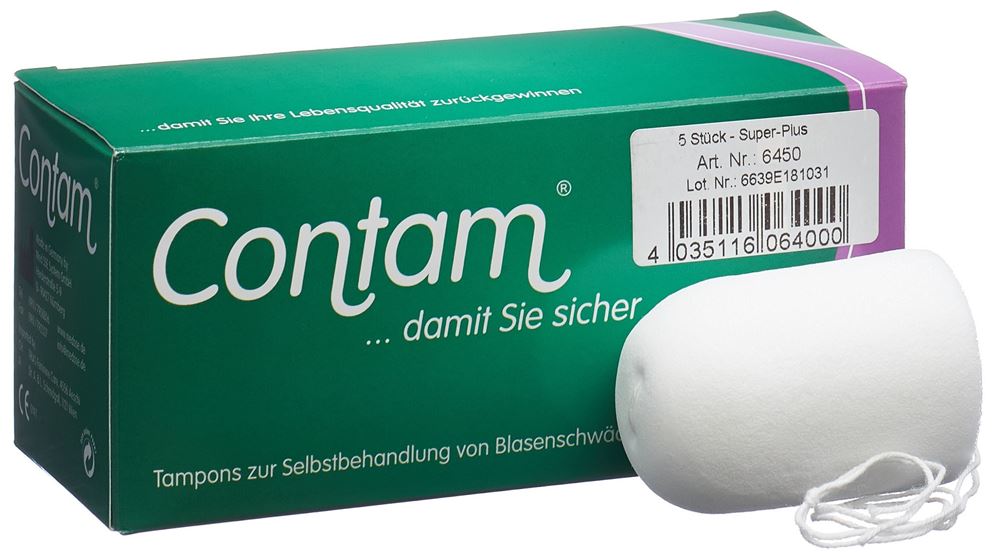 CONTAM Vaginaltampon, Bild 4 von 4