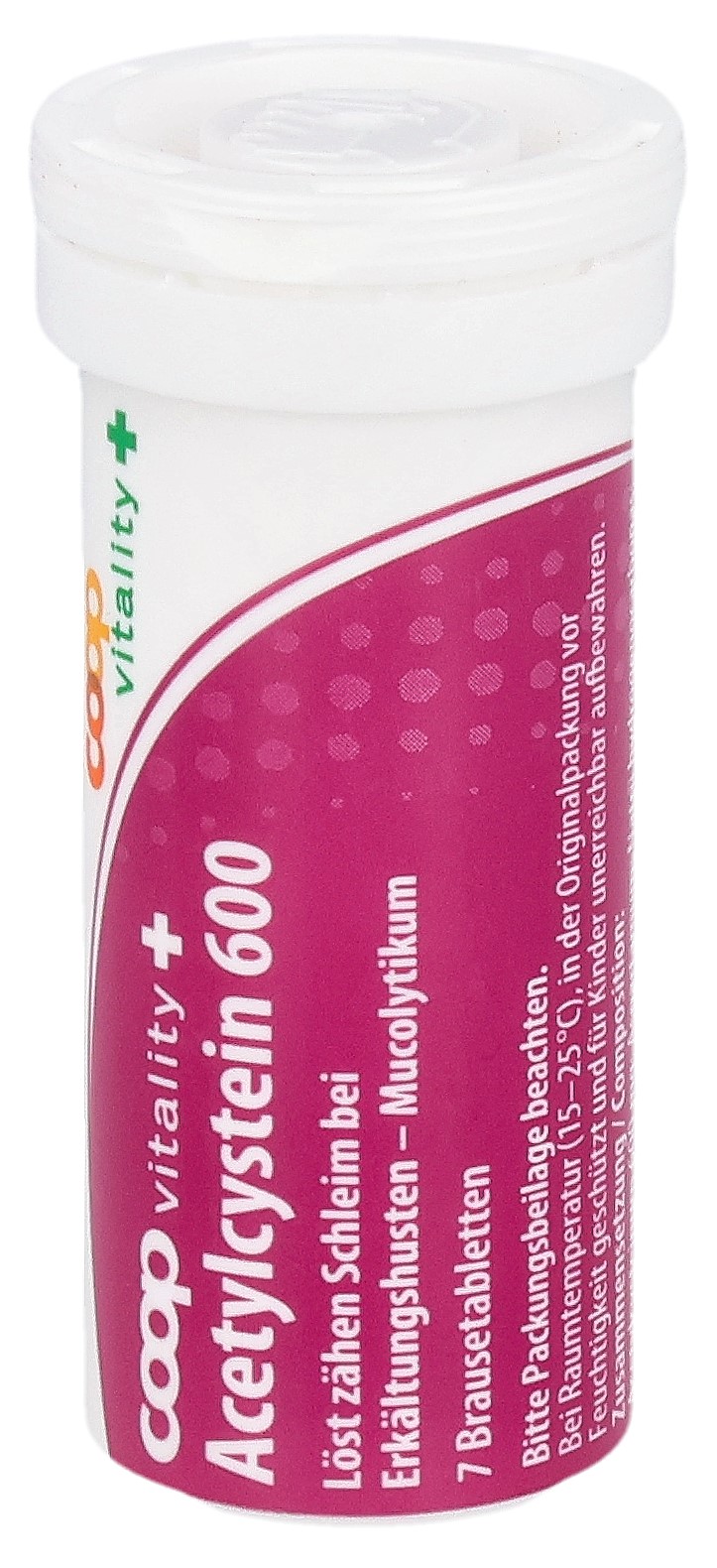 Coop Vitality Acetylcystein 600 mg, Bild 3 von 5