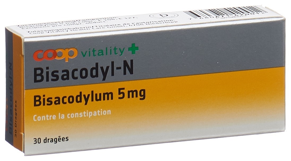 Coop Vitality Bisacodyl-N 5 mg, image 2 sur 3