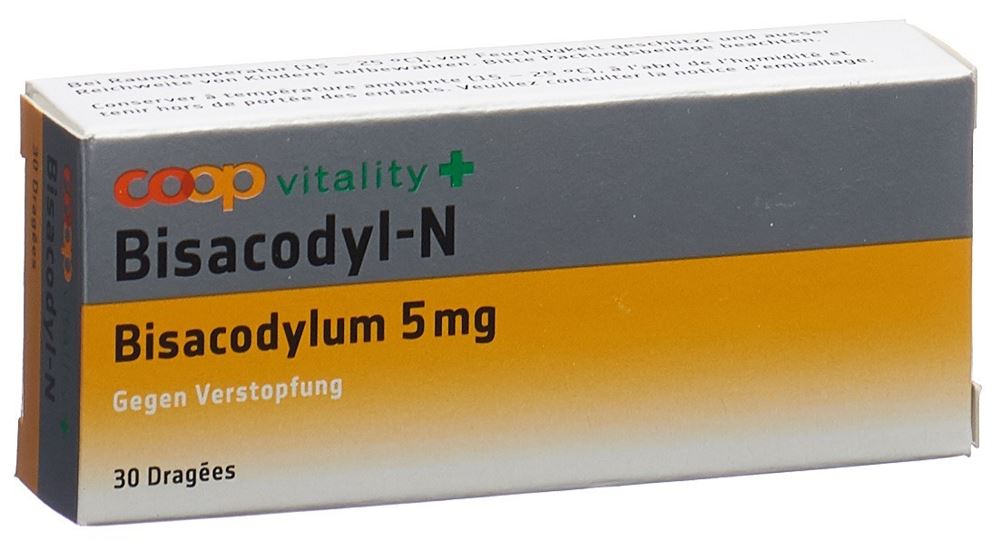 Coop Vitality Bisacodyl-N 5 mg, image principale