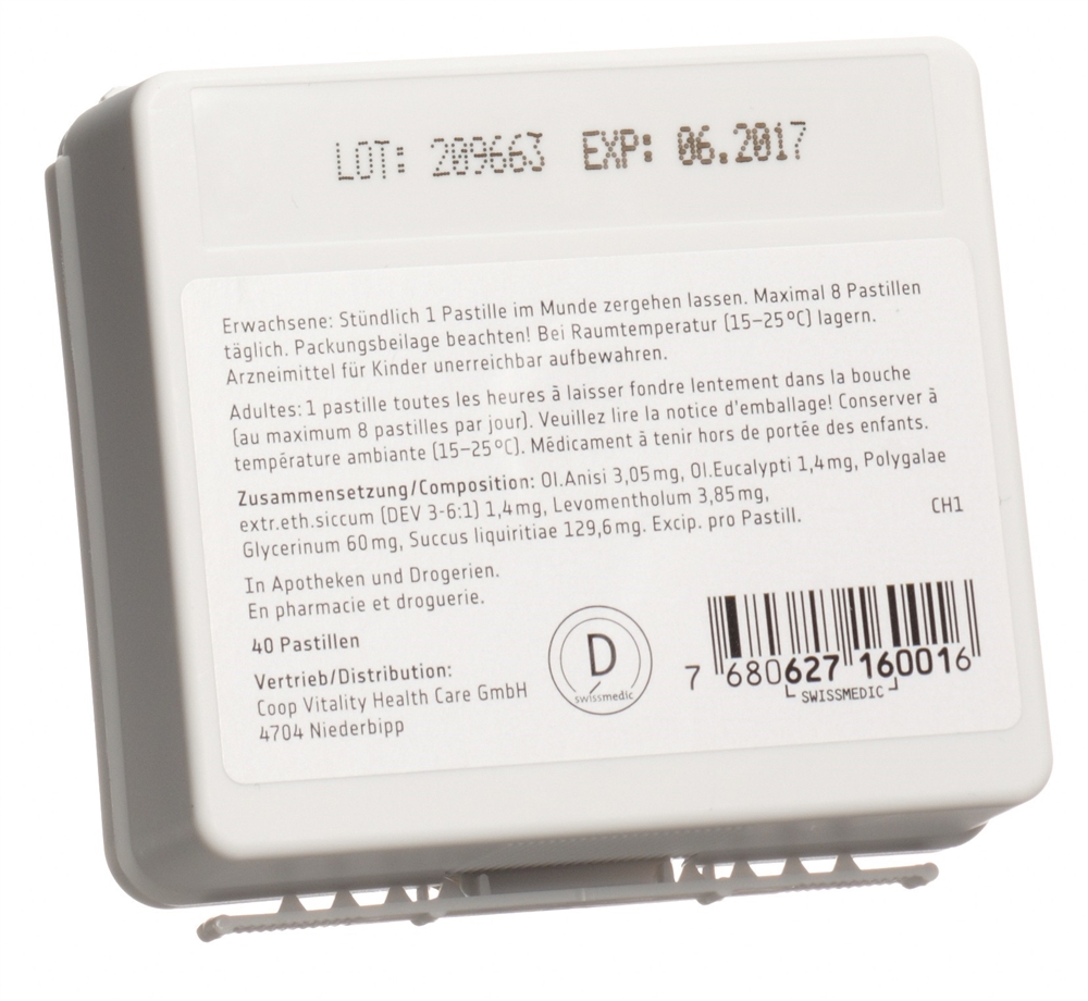 Coop Vitality Bronchialpastillen, Bild 2 von 2