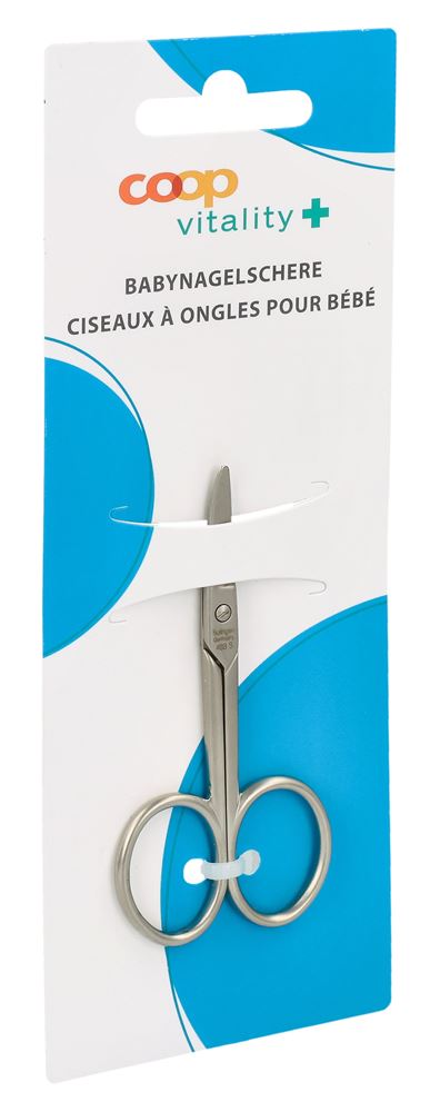 Coop Vitality ciseaux à ongles bébé