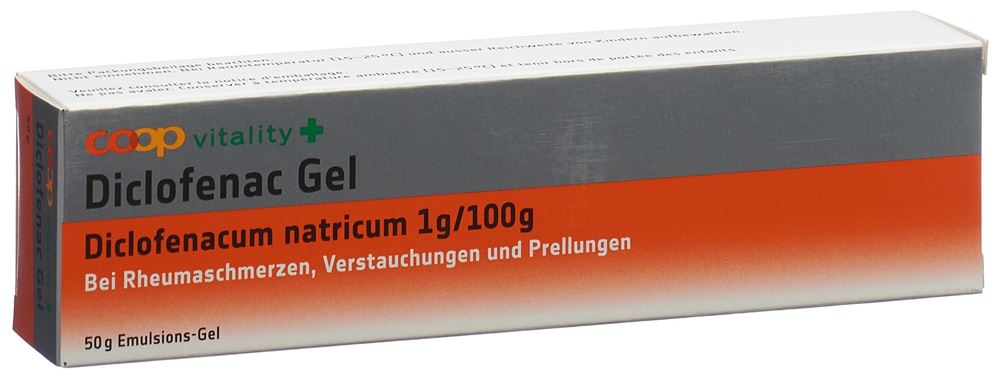Coop Vitality Diclofenac 10 mg/g, Hauptbild