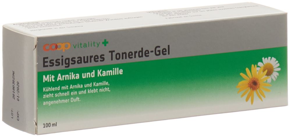 Coop Vitality Essigsaures Tonerde-Gel