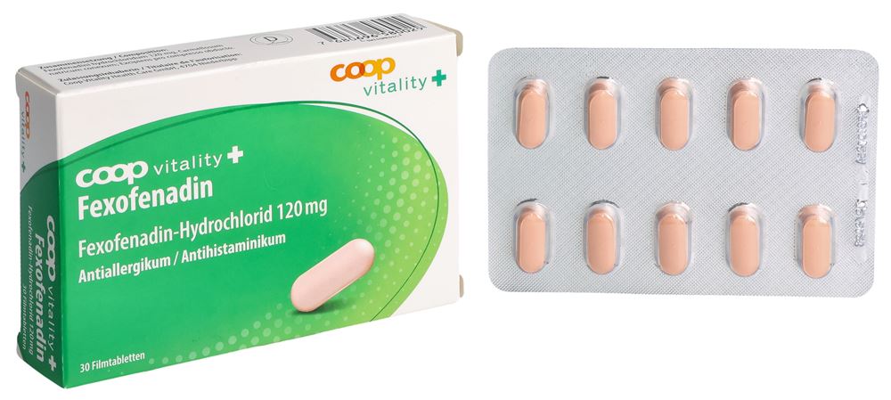 Coop Vitality Fexofenadin 120 mg, Bild 4 von 5