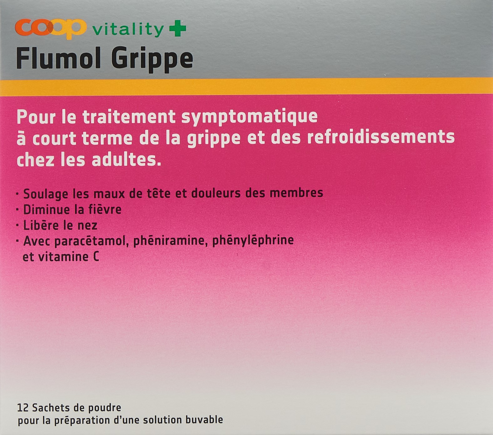 Coop Vitality Flumol Grippe, image 2 sur 3