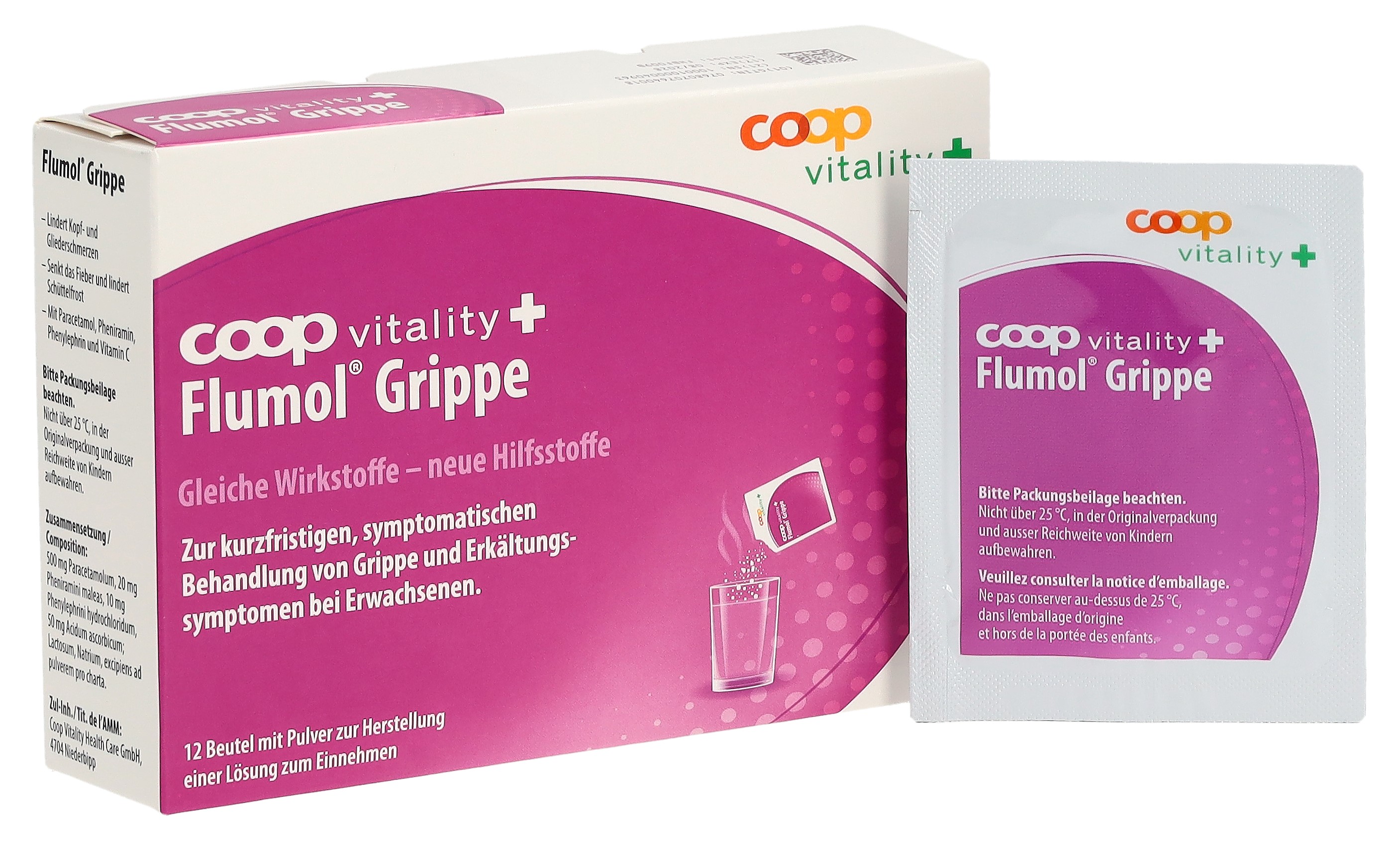 Coop Vitality Flumol Grippe, Bild 2 von 5