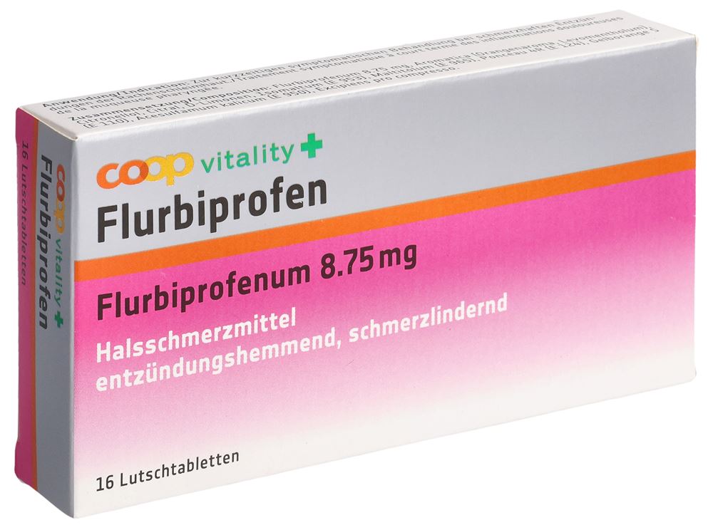 Coop Vitality Flurbiprofen 8.75 mg, Hauptbild