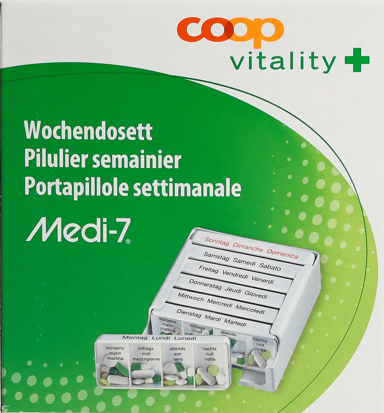 Coop Vitality Medi-7 pilulier semainier, image 2 sur 4