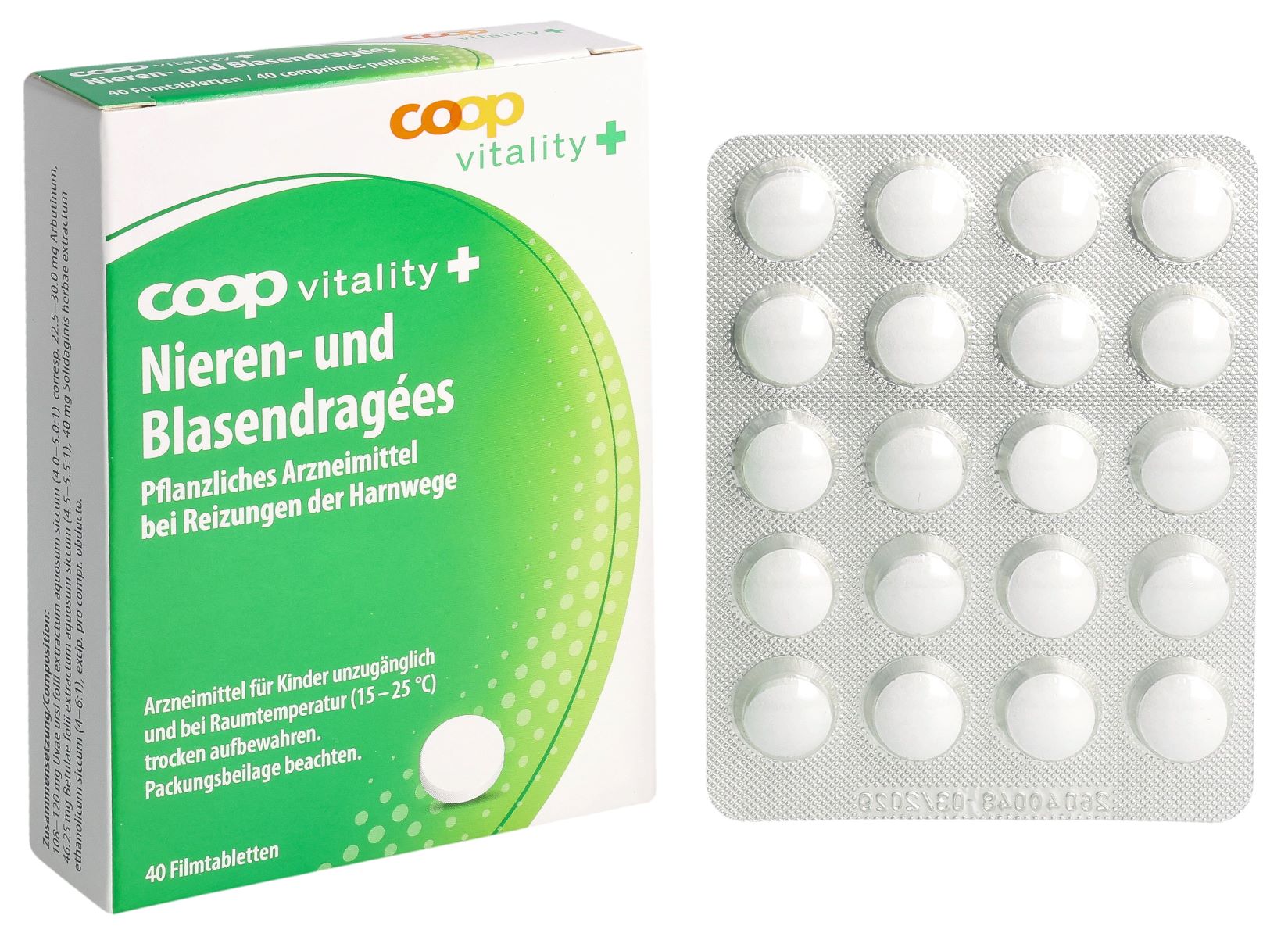Coop Vitality Nieren- und Blasendragées, Bild 2 von 3