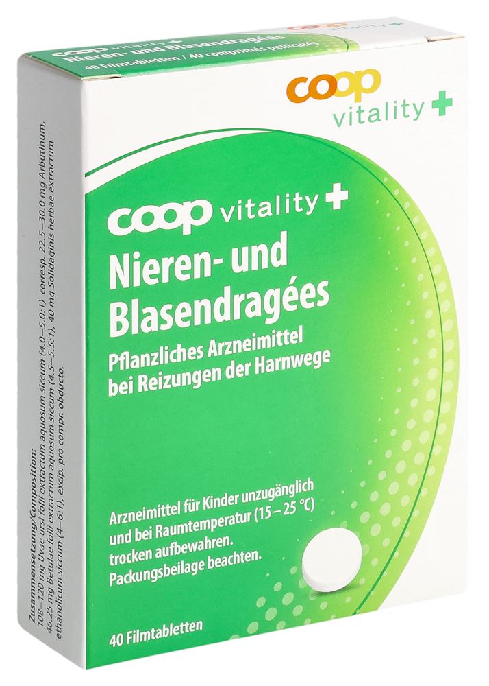 Coop Vitality Nieren- und Blasendragées