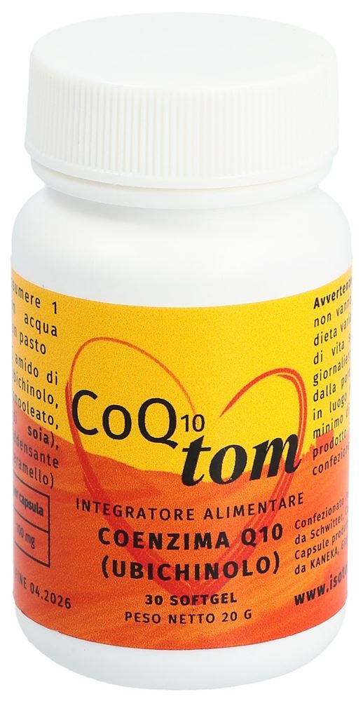 COQ10TOM caps moll bte 30 pce