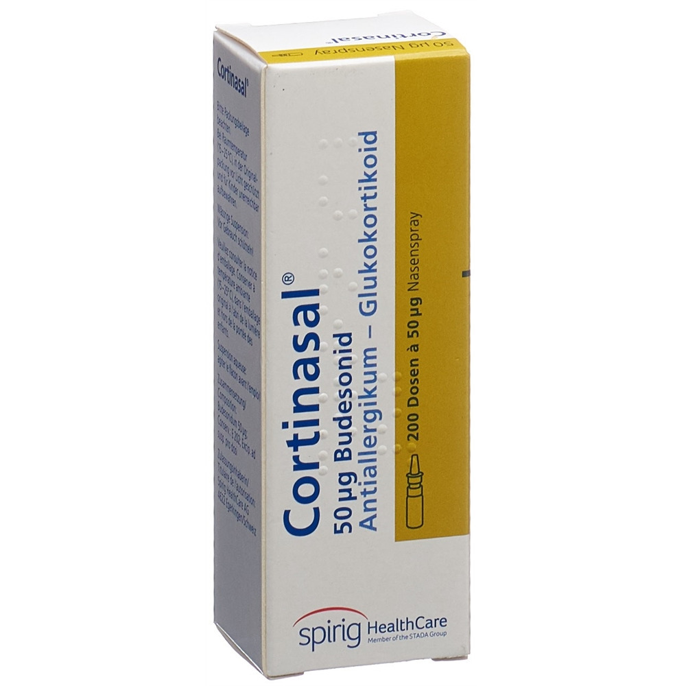 CORTINASAL Nasenspray 0.05 mg Nasenspr 200 Dos, Hauptbild