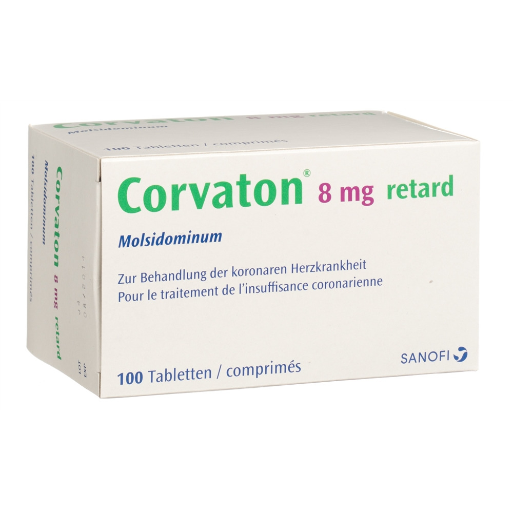CORVATON retard 8 mg, Hauptbild