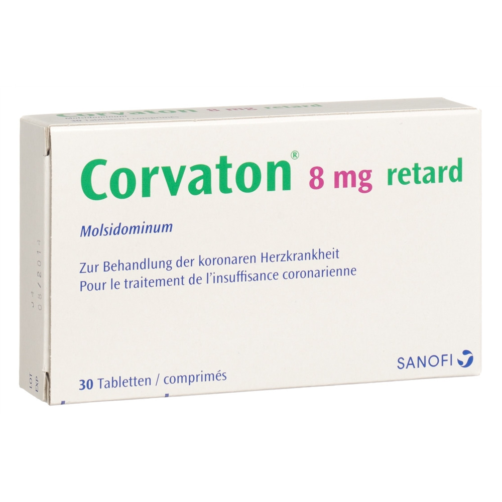 CORVATON retard 8 mg, Hauptbild