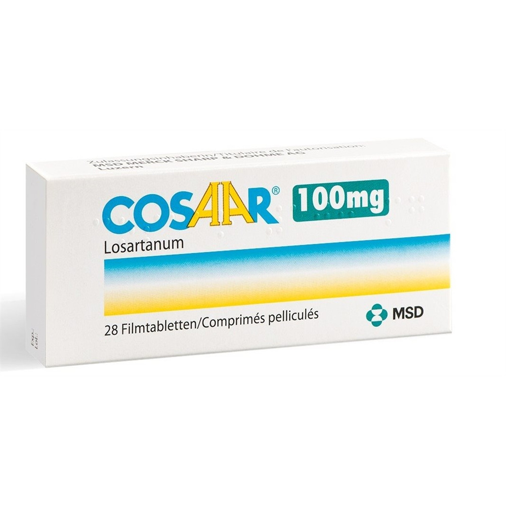 COSAAR cpr pell 100 mg blist 28 pce