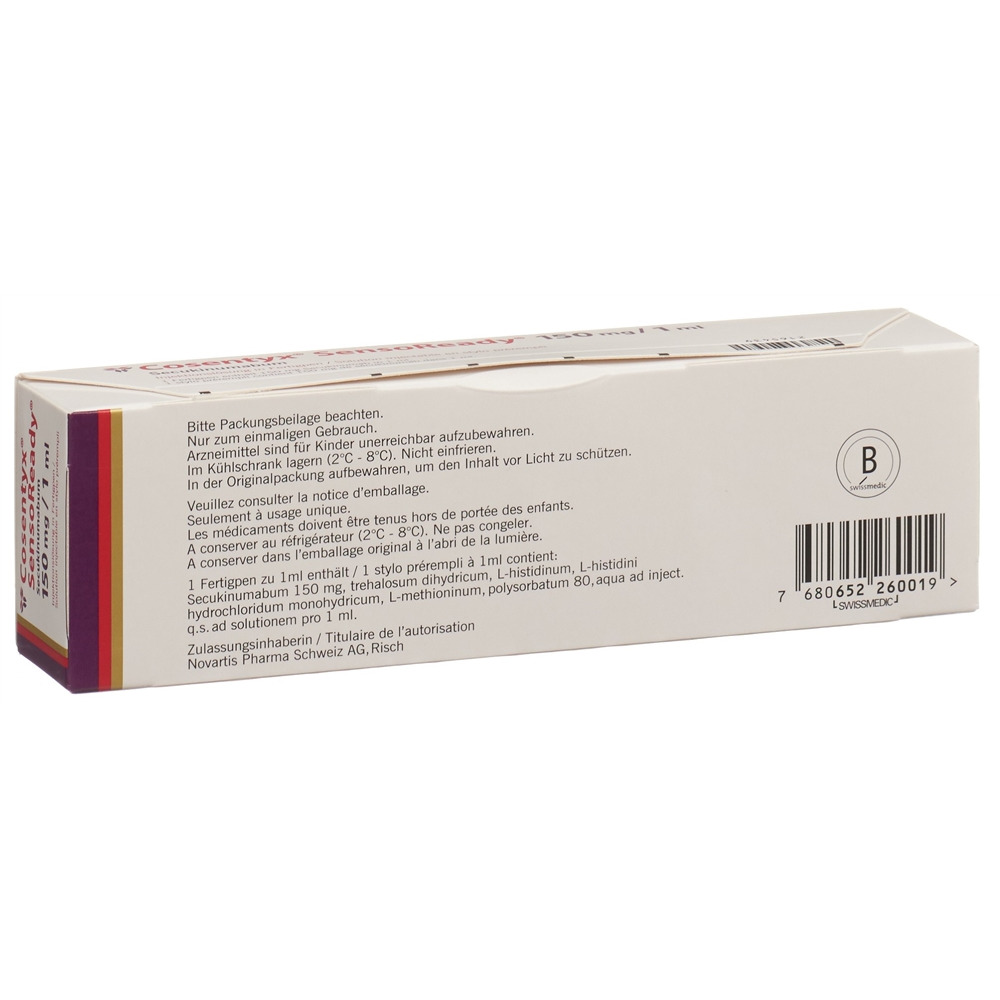 COSENTYX SensoReady 150 mg/1ml, Bild 2 von 2