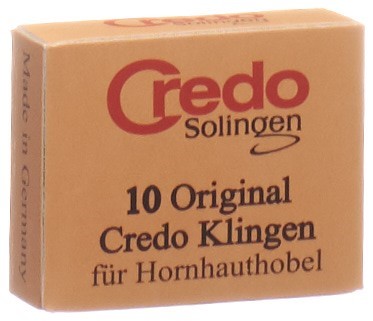 CREDO Ersatzklingen Hornhauthobel