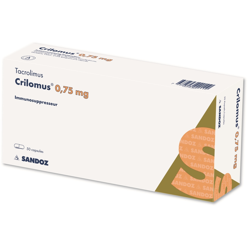 CRILOMUS Kaps 0.75 mg Blist 50 Stk, Bild 2 von 2