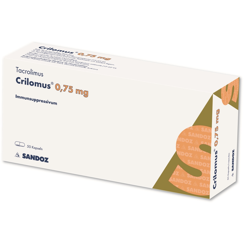 CRILOMUS Kaps 0.75 mg Blist 50 Stk, Hauptbild