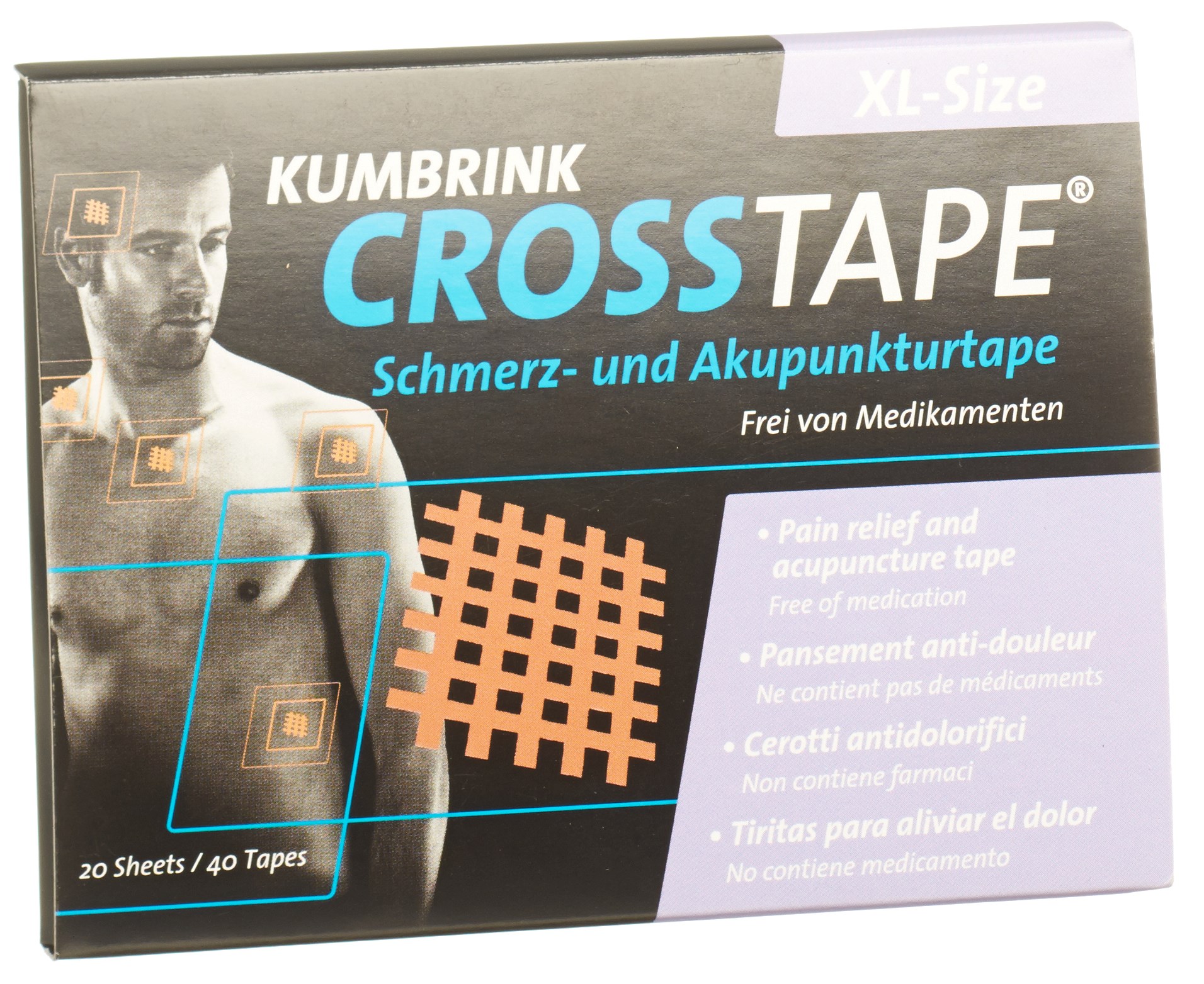 CROSSTAPE anti-douleur et acupuncture