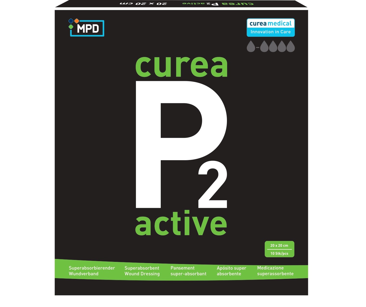 CUREA active superabsorbant