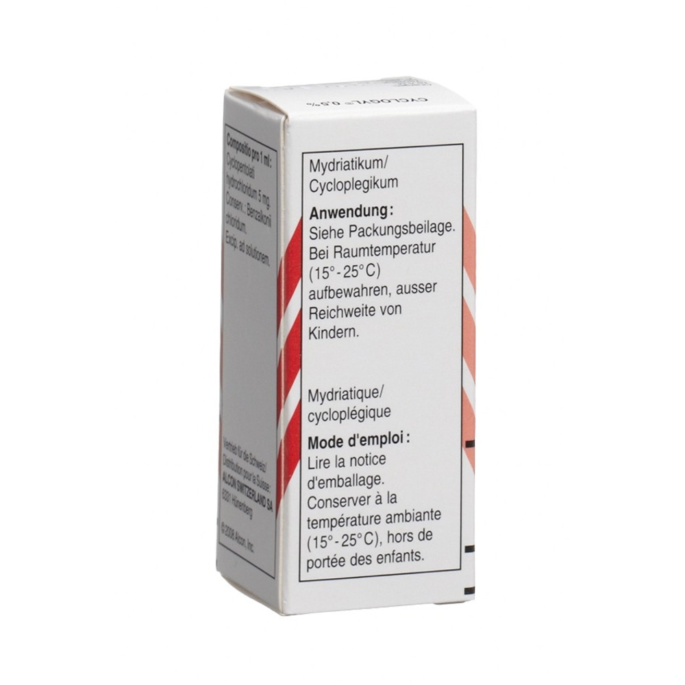 Cyclogyl gtt opht 0.5 % fl 10 ml, image 2 sur 2