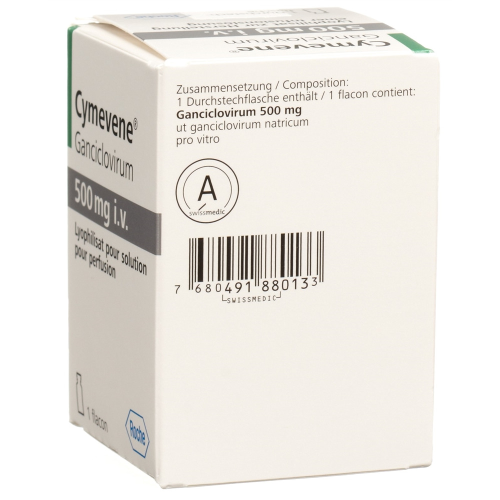CYMEVENE Trockensub 500 mg Durchstf 1 Stk, Bild 2 von 2