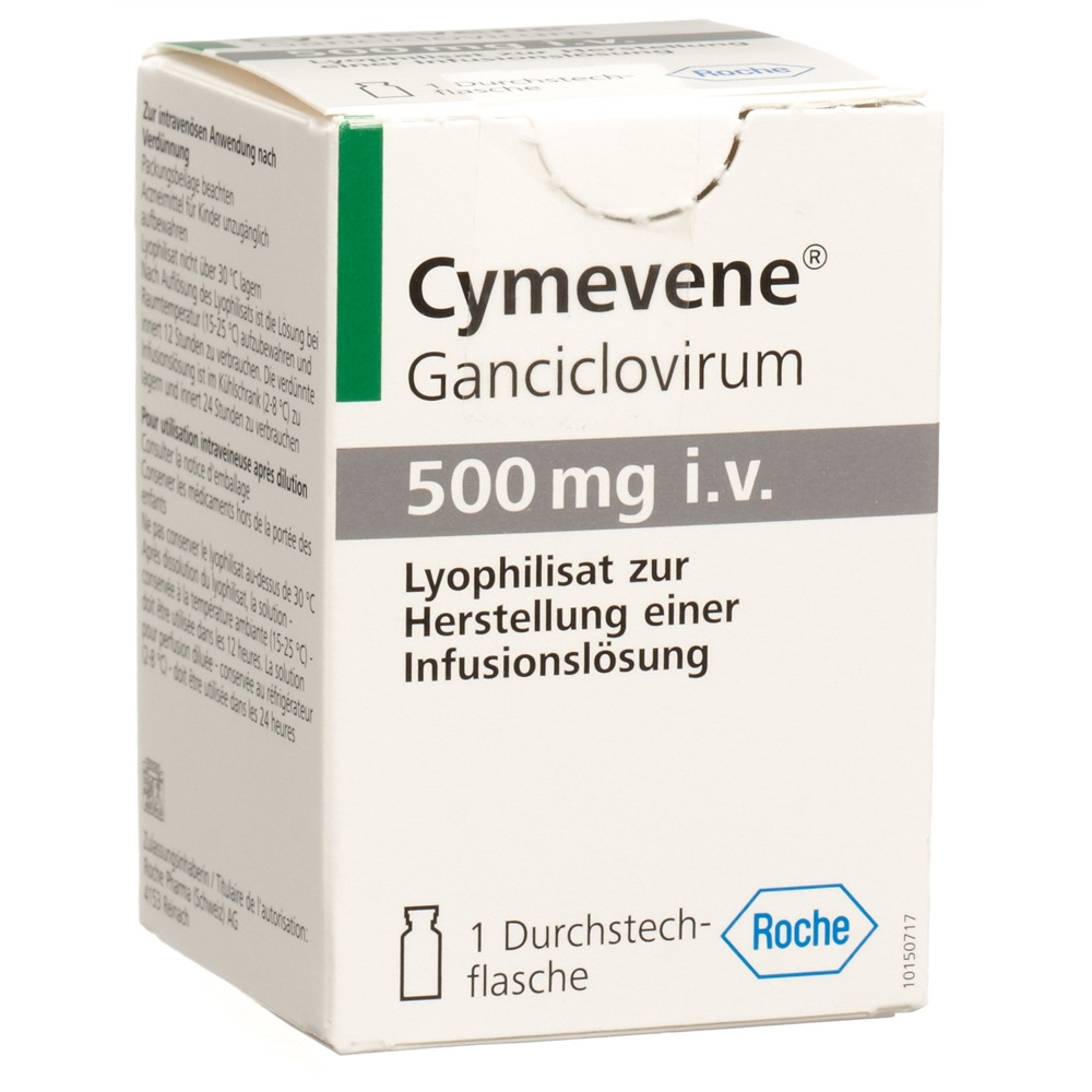 CYMEVENE Trockensub 500 mg Durchstf 1 Stk, Hauptbild