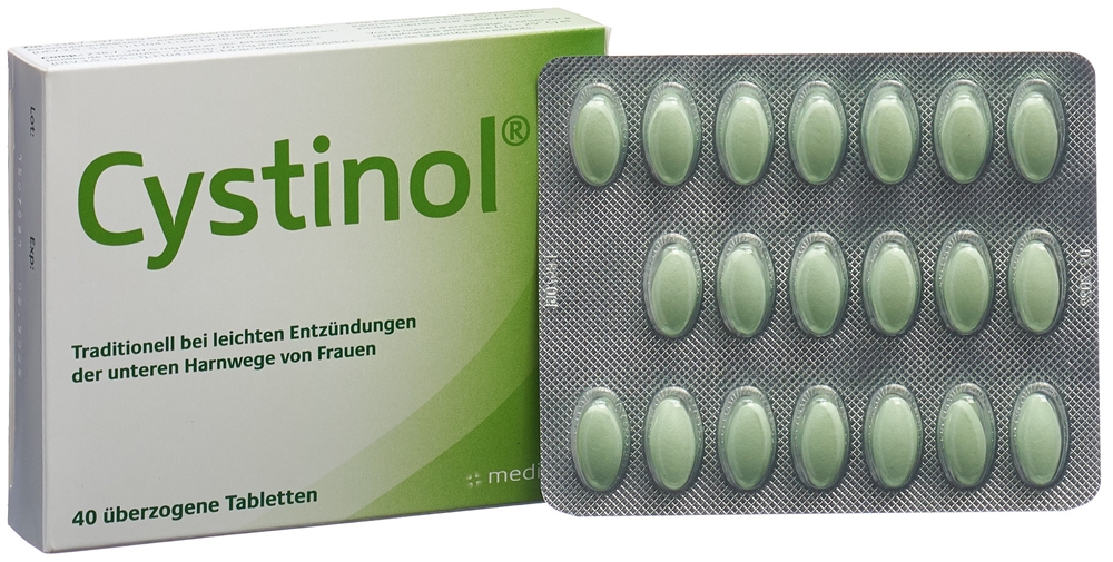 CYSTINOL Filmtabl überzogene Tablette Blist 40 Stk, Bild 2 von 4