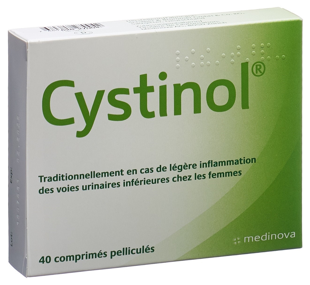 CYSTINOL Filmtabl überzogene Tablette Blist 40 Stk, Bild 4 von 4