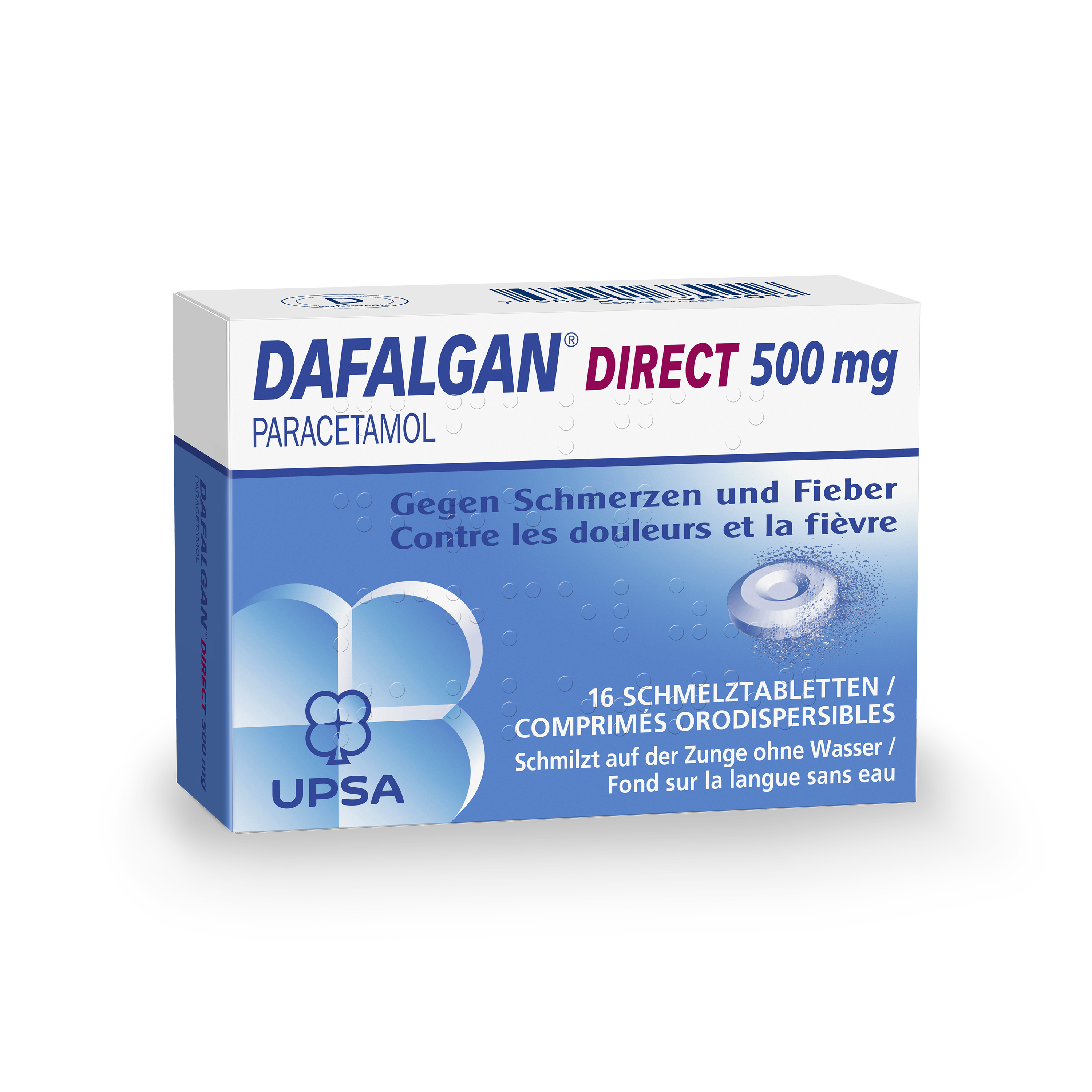 DAFALGAN Direct 500 mg, Hauptbild