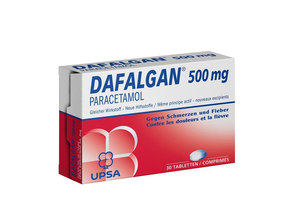 DAFALGAN Tabl 500 mg Blist 30 Stk