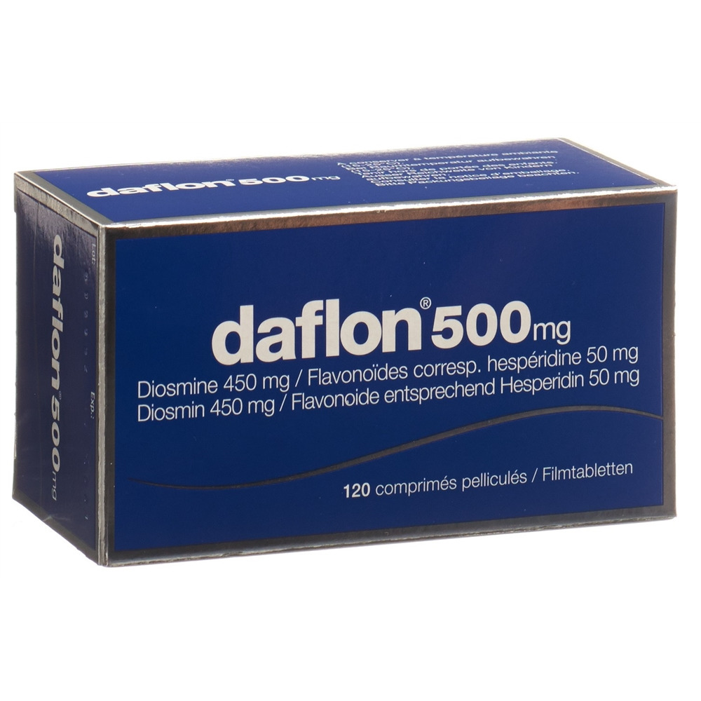 DAFLON Filmtabl 500 mg Blist 120 Stk, Bild 2 von 4