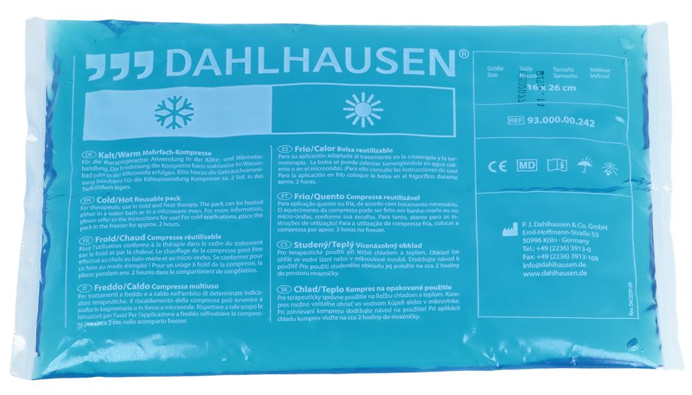 Dahlhausen compresses froides/chaudes