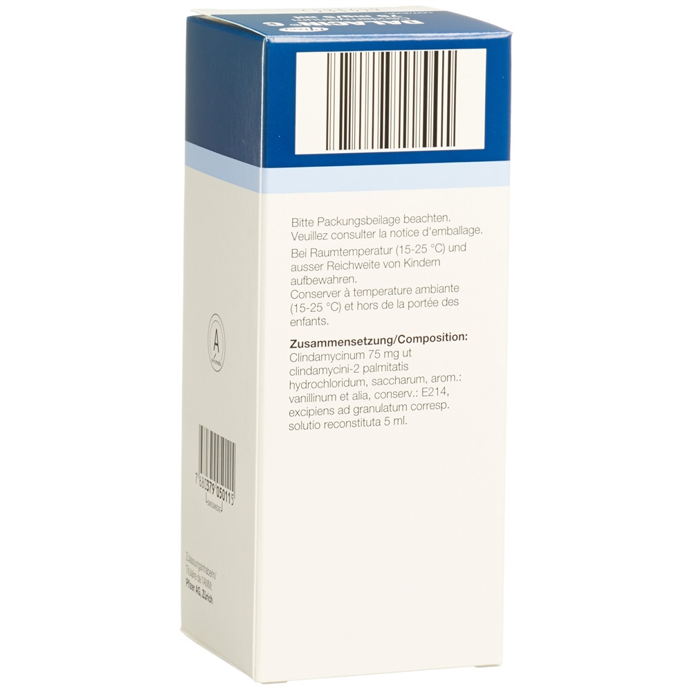 DALACIN C 75 mg/5ml, image 2 sur 2