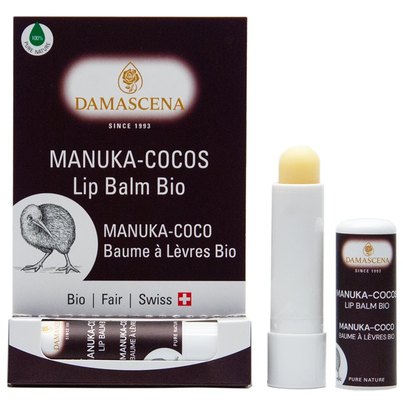 DAMASCENA Manuka Coco baume pour les lèvres