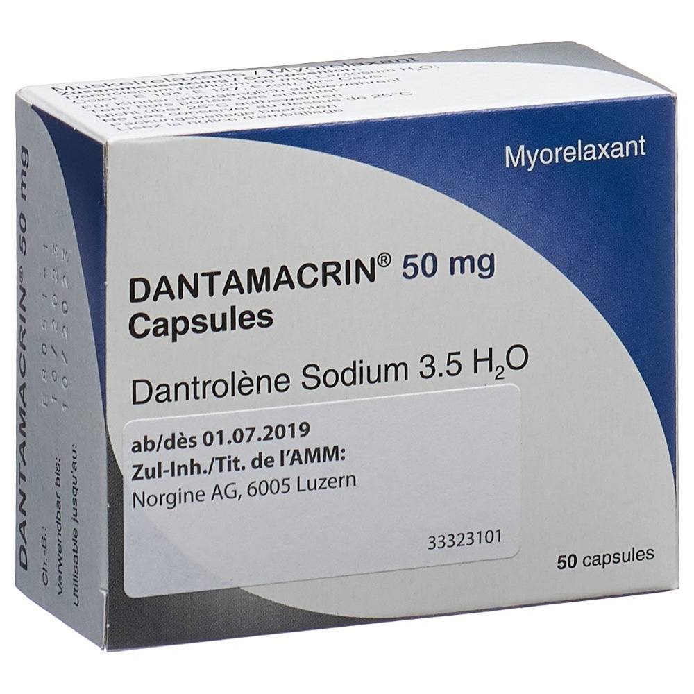 Dantamacrin caps 50 mg blist 50 pce, image 2 sur 2