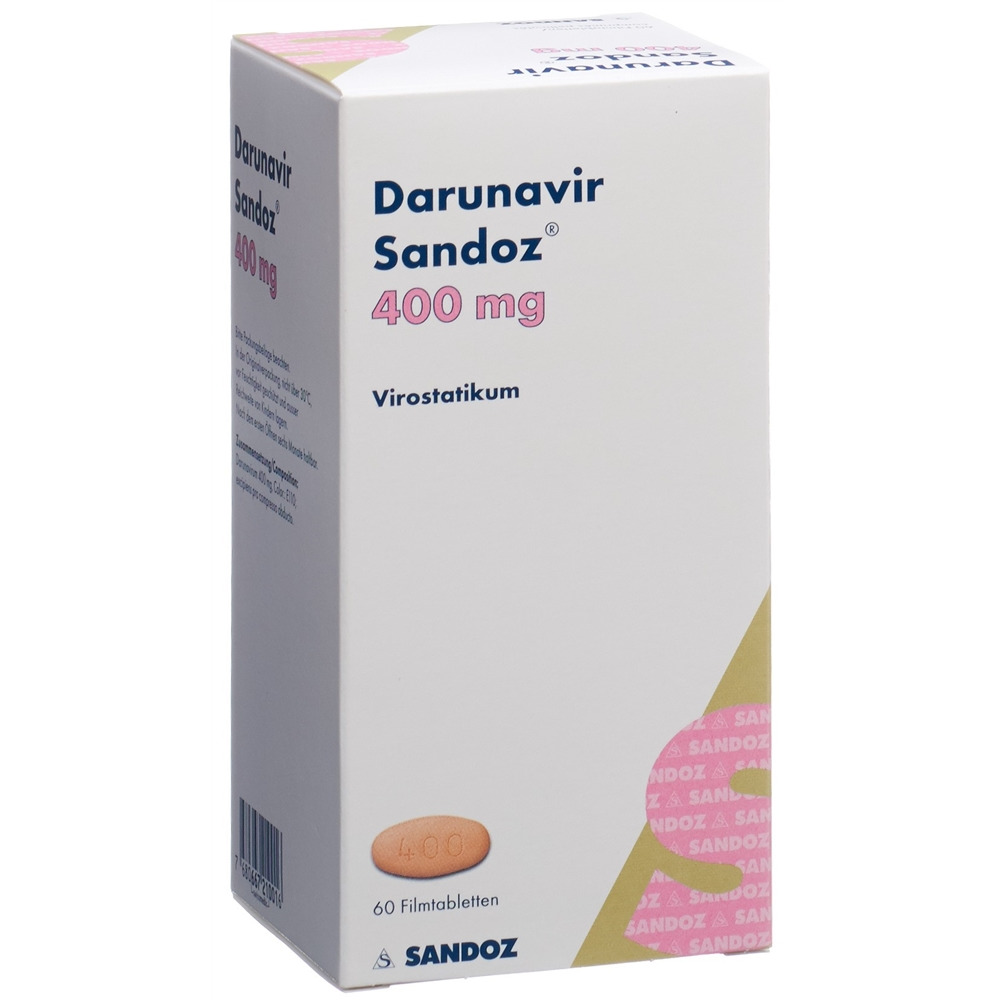 DARUNAVIR Sandoz 400 mg, image principale