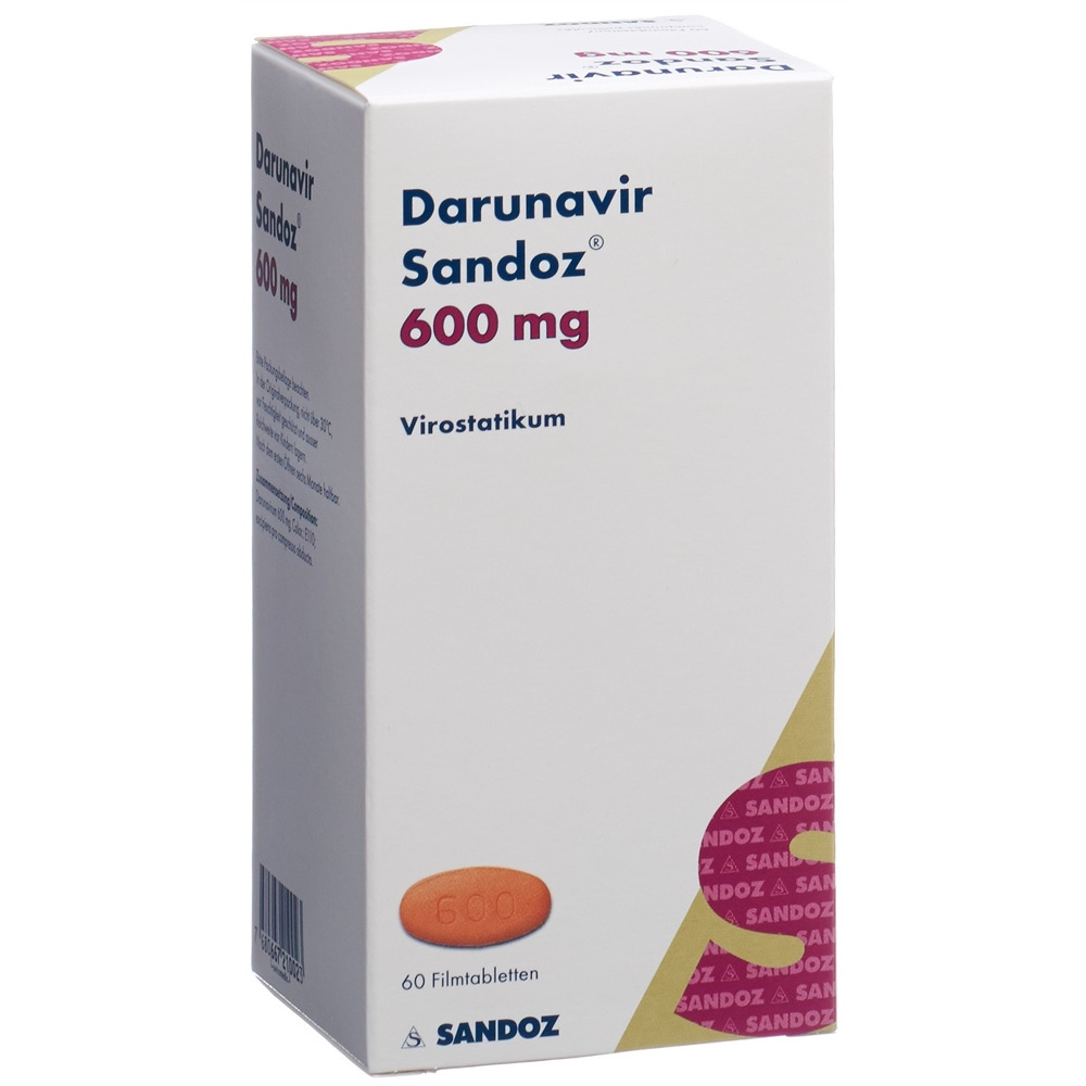 DARUNAVIR Sandoz 600 mg, Hauptbild