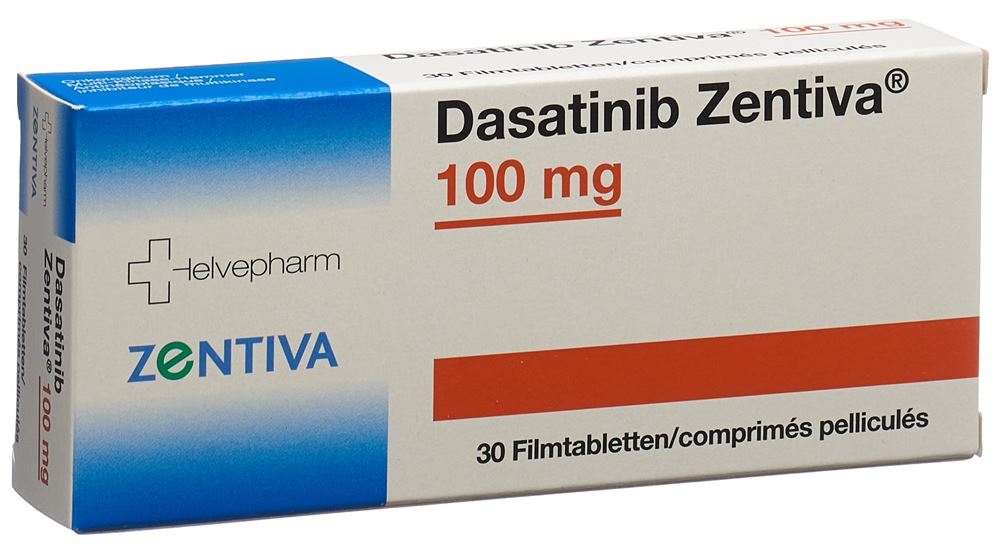 DASATINIB Zentiva 100 mg, Hauptbild