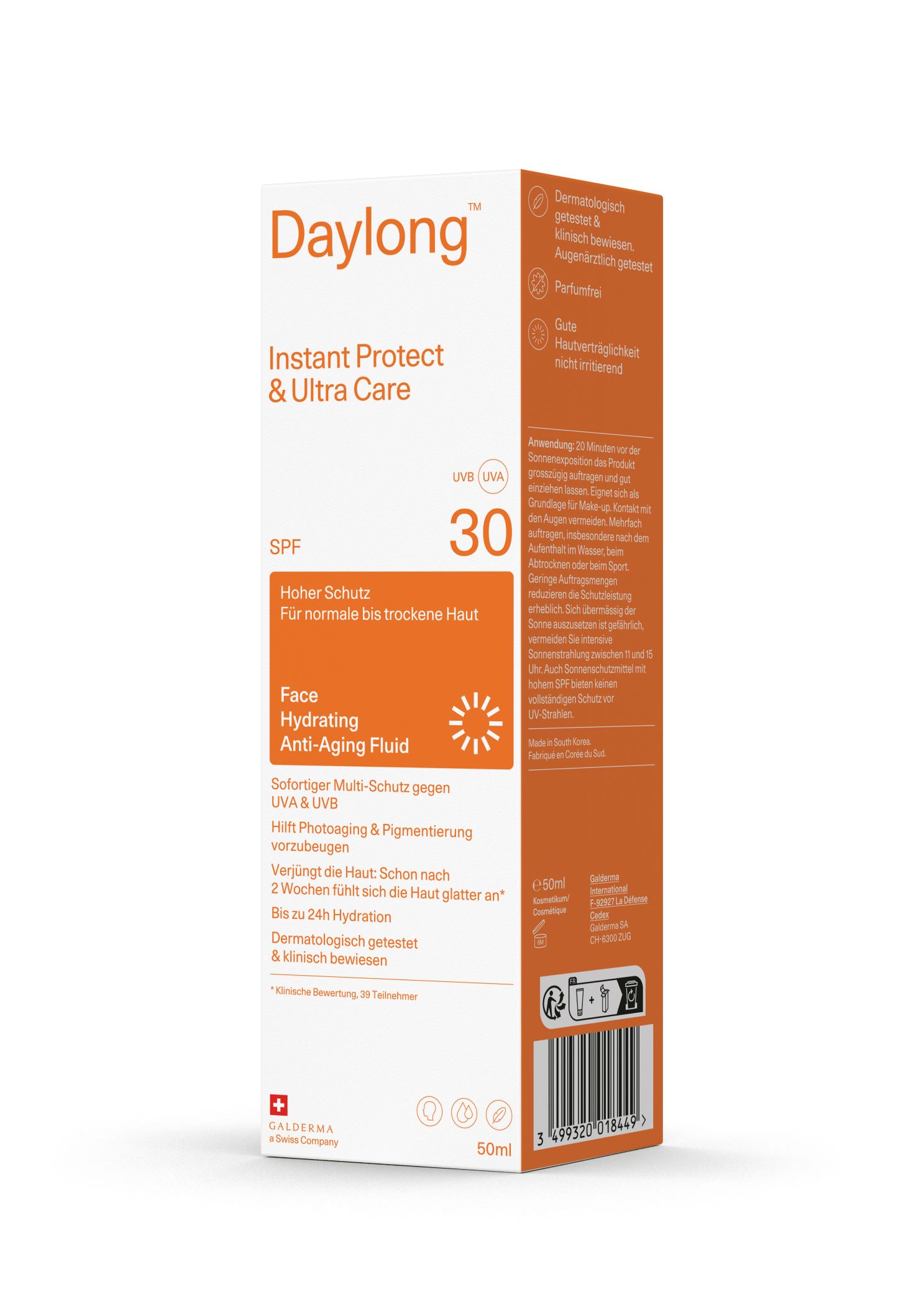 DAYLONG Instant Protect & Ultra Care fluide anti-âge, image 2 sur 2
