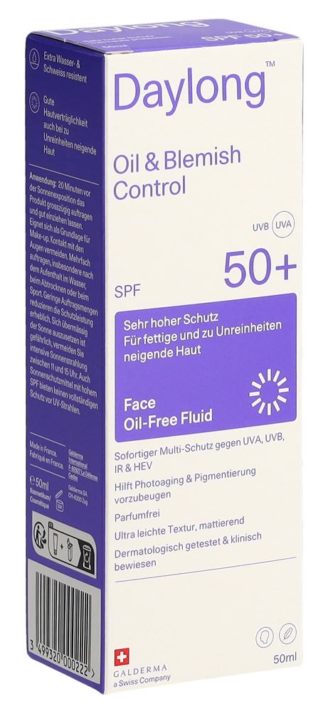 DAYLONG Oil & Blemish Control fluide non gras