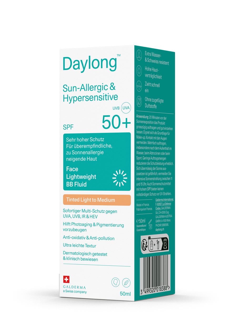 DAYLONG Sun-allergic & Hypersensitive fluide, image 2 sur 2