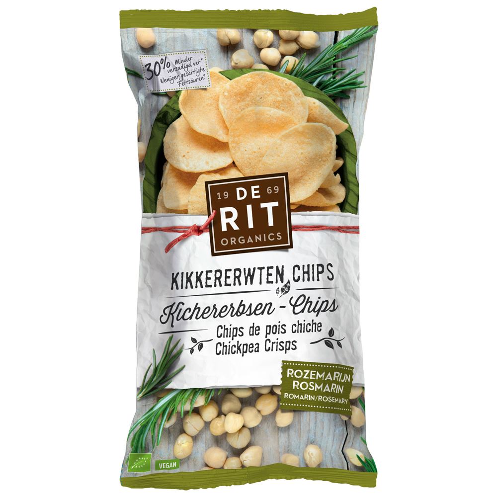 DE RIT Chips de pois chiches
