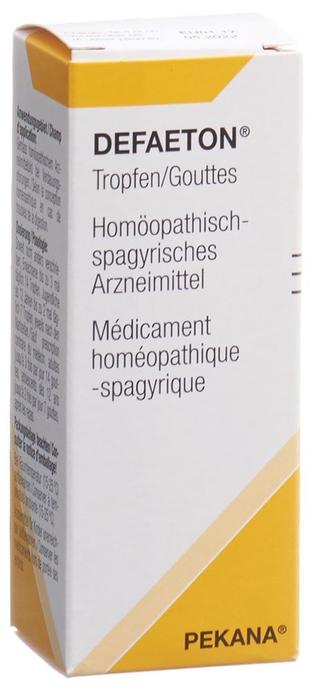 DEFAETON gouttes buvables fl 50 ml, image principale DEFAETON gouttes buvables fl 50 ml, image principale