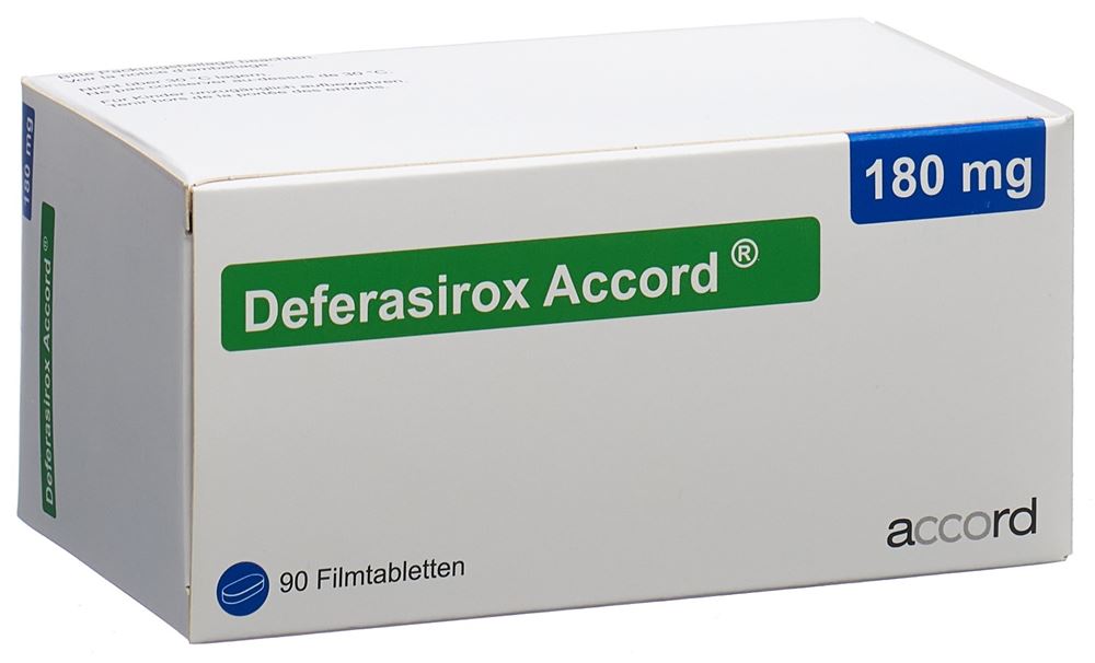 DEFERASIROX Accord 180 mg