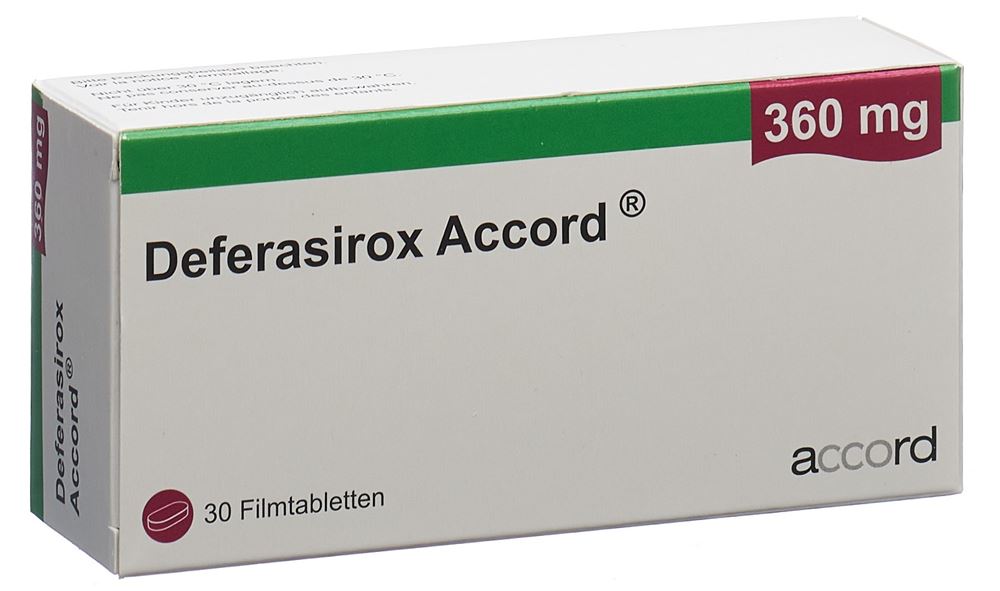 DEFERASIROX Accord 360 mg