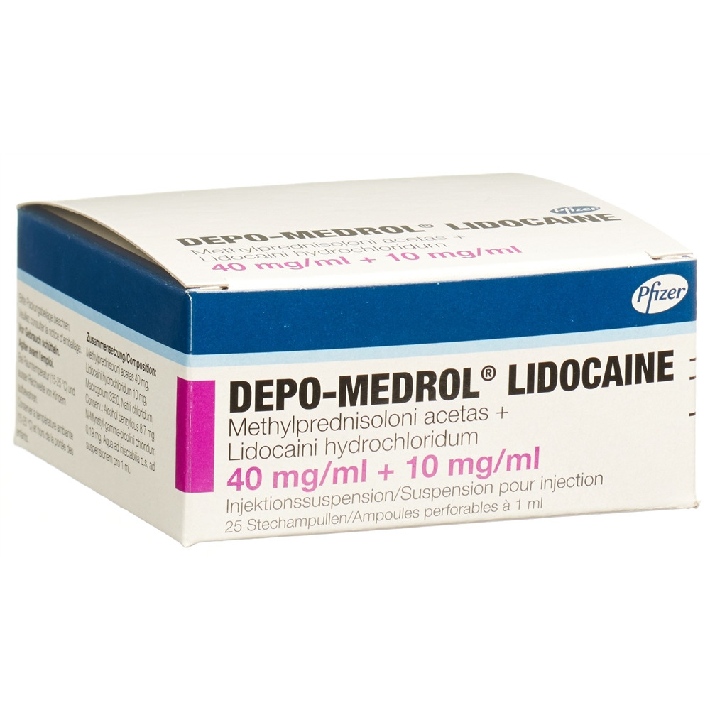 DEPO-MEDROL Lidocaine 40 mg/ml, Hauptbild